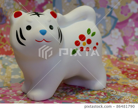 虎年雕像白虎 86481790