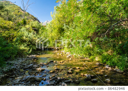 Canyon and river forming the so called Stretta di Longi, Galati Mamertino Canyon and river forming the so called Stretta di Longi, Galati Mamertino 86482946