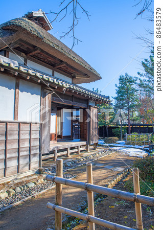 Nanbata Castle Park Former Osawa Family Residence Engawa Garden Fujimi City 86483579