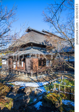 Nanbata Castle Park Former Osawa Family Residence Engawa Garden Fujimi City 86483653