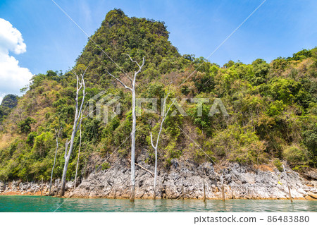 Cheow Lan lake in Thailand 86483880