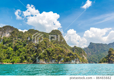 Cheow Lan lake in Thailand 86483882