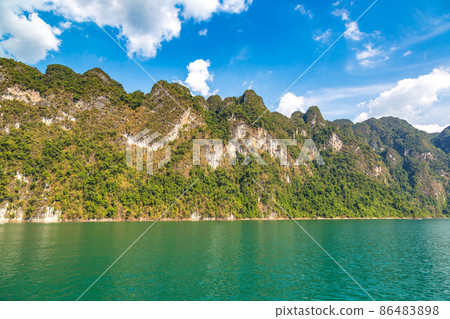 Cheow Lan lake in Thailand 86483898