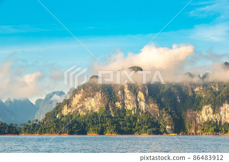 Cheow Lan lake in Thailand 86483912