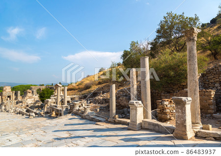 Ancient city Ephesus, Turkey 86483937
