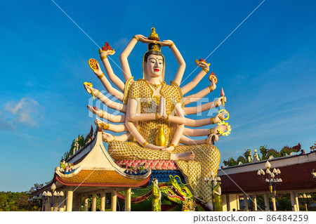 Statue of Shiva at Samui, Thailand 86484259