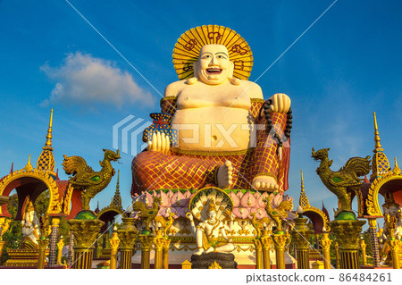 Giant happy buddha Samui 86484261