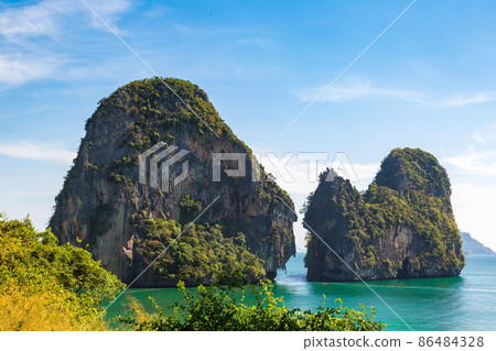 Ao Phra Nang Beach, Krabi, Thailand Ao Phra Nang Beach, Krabi, Thailand 86484328