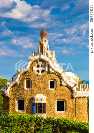 Park Guell in Barcelona, Spain Park Guell in Barcelona, Spain 86485033