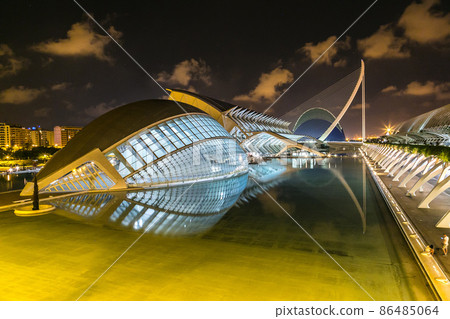 City of arts and sciences in Valencia, Spain City of arts and sciences in Valencia, Spain 86485064