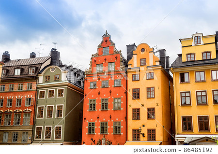 Stortorget place in Gamla stan, Stockholm Stortorget place in Gamla stan, Stockholm 86485192