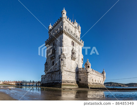 Belem Tower in Lisbon 86485349