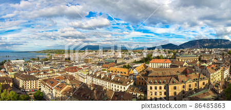 Panoramic view of Geneva 86485863