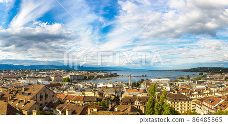 Panoramic view of Geneva 86485865