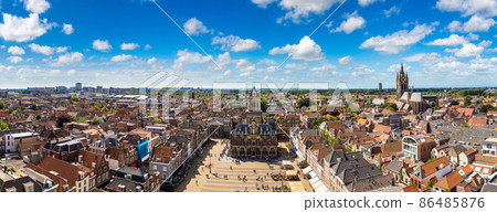 Panoramic view of Delft Panoramic view of Delft 86485876