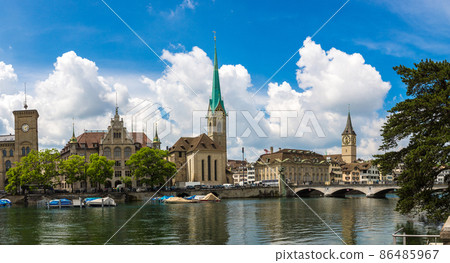 Historical part of Zurich Historical part of Zurich 86485967