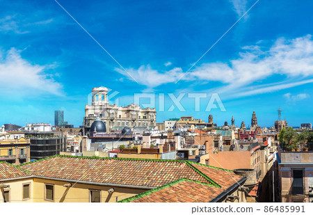 Panoramic view of Barcelona Panoramic view of Barcelona 86485991