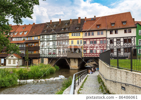 Bridge Kramerbrucke in Erfurt 86486061