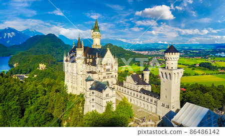 Neuschwanstein Castle in Germany 86486142
