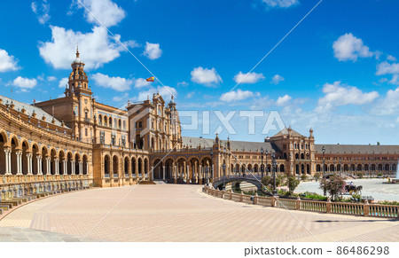 Spanish Square in Sevilla 86486298