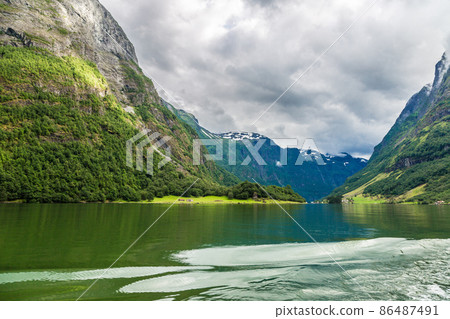 Sognefjord in Norway 86487491