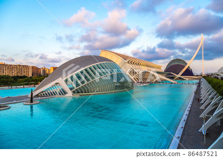 City of arts and sciences  in Valencia, Spain 86487521