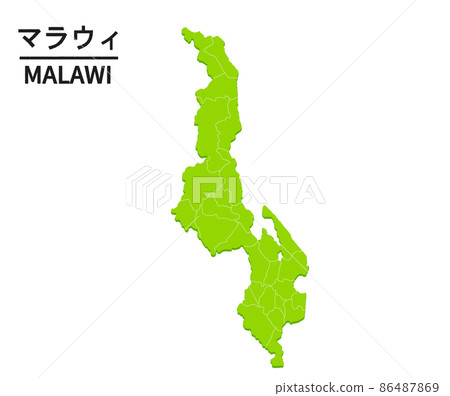 馬拉維世界地圖插圖 馬拉維世界地圖插圖 86487869