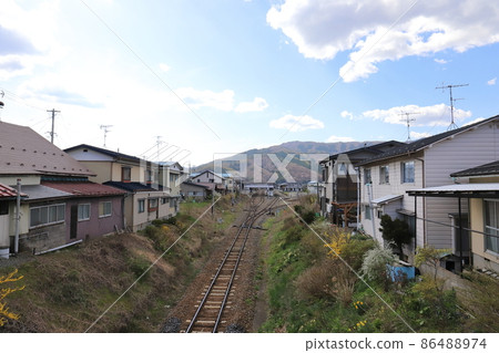 岩手遠野JR釜石線遠野站附近 86488974