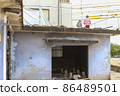 Demolition work 86489501