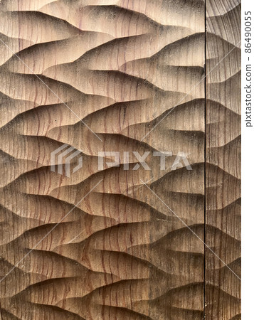 Wood surface, wood digging, design 86490055
