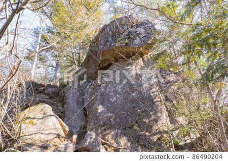 Tsuzura Rock(Mazukariyama Ridge Fujimidai附近) Tsuzura Rock(Mazukariyama Ridge Fujimidai附近) 86490204