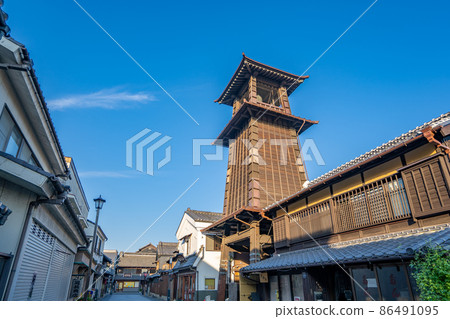 Kawagoe's Toki no Kane "Toki no Kane" Kanetsuki-dori, which has been telling the time since the early Edo period Kawagoe's Toki no Kane "Toki no Kane" Kanetsuki-dori, which has been telling the time since the early Edo period 86491095