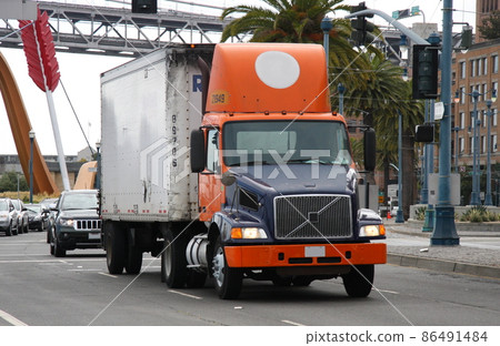 American semi-trailer (1 axis small size) American semi-trailer (1 axis small size) 86491484