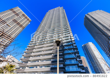 Cityscape of Shinonome, Koto-ku, Tokyo Park Tower Shinonome and W Comfort Towers Cityscape of Shinonome, Koto-ku, Tokyo Park Tower Shinonome and W Comfort Towers 86491822