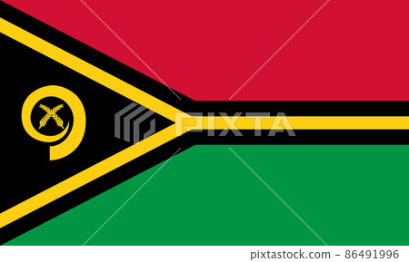 National Flag Republic of Vanuatu, National Flag Republic of Vanuatu, 86491996