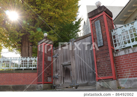 東京藝術大學風景在東京台東區上野公園 東京藝術大學風景在東京台東區上野公園 86492002