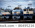 Shinagawa Station, a famous machine photo session of yesteryear Shinagawa Station, a famous machine photo session of yesteryear 86495216
