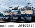 Shinagawa Station, a famous machine photo session of yesteryear Shinagawa Station, a famous machine photo session of yesteryear 86495219