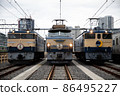 Shinagawa Station, a famous machine photo session of yesteryear Shinagawa Station, a famous machine photo session of yesteryear 86495227