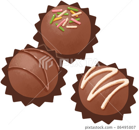 松露巧克力 松露巧克力 86495807