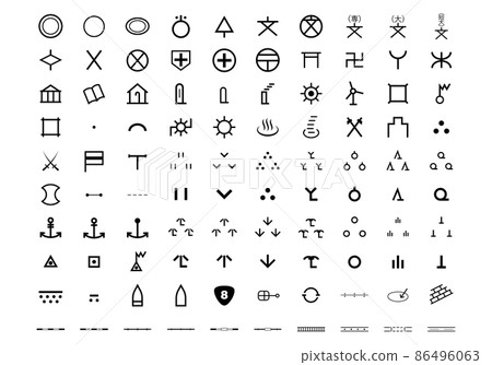 Map symbol 100 86496063