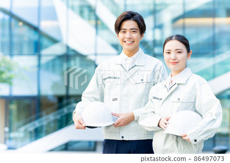 男女青年工作服拍攝合作《LINK FOREST》 86497073