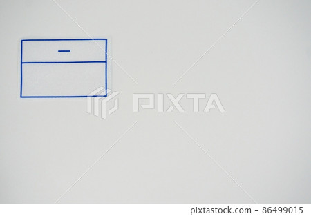 Admission, admission, naming, name tag writing, name tag 86499015