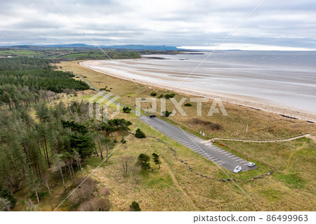 Aerial view of Golf site in Ireland Aerial view of Golf site in Ireland 86499963