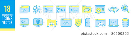programming, icon, icons 86500263