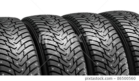 wheel set with winter tires. wheel set with winter tires. 86500560