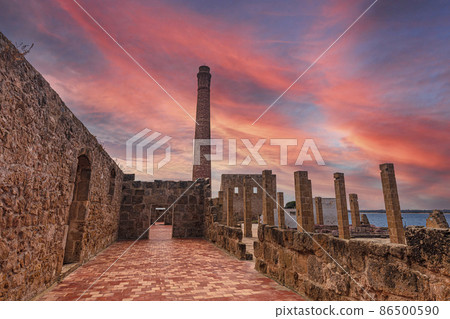 remains of the tonnara in the locality of Vendicari 86500590