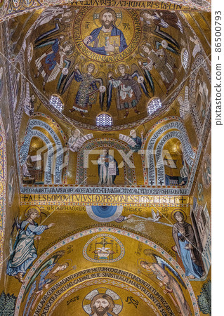 palatine chapel in palermo. palatine chapel in palermo. 86500793