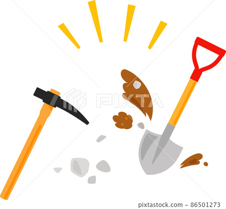 Shovel and pickaxe 86501273