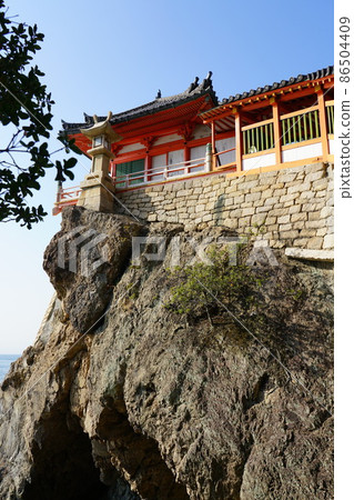 【瀨戶內33觀音聖地】24號仰望阿布托觀音堂1廣島縣福山市 86504409